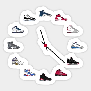 Jordan on sale shoe stickers